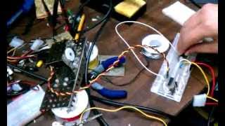 Control servo by resistor