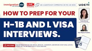 Visa Interview Tips for Indians: H-1B & L-1 Questions You Must Prepare!