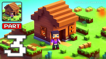 Craft Valley - Gameplay Walkthrough Part 3 - Explore and Create in Craft Valley (iOS, Android)