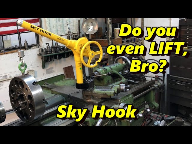 Sky Hook Machine Mounted Lifting Crane 