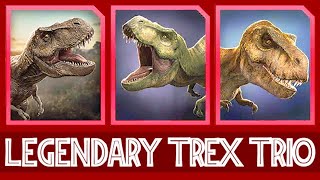 THE LEGENDARY TREX TRIO (JURASSIC WORLD ALIVE) screenshot 3