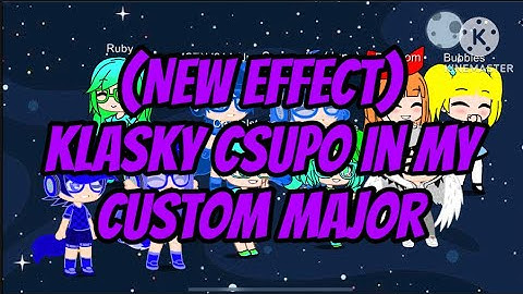(NEW EFFECT) Klasky Csupo In My Custom Major