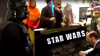 Star Wars - Main Theme - Piano Cover With 501St Italica Garrison - Wow Museum