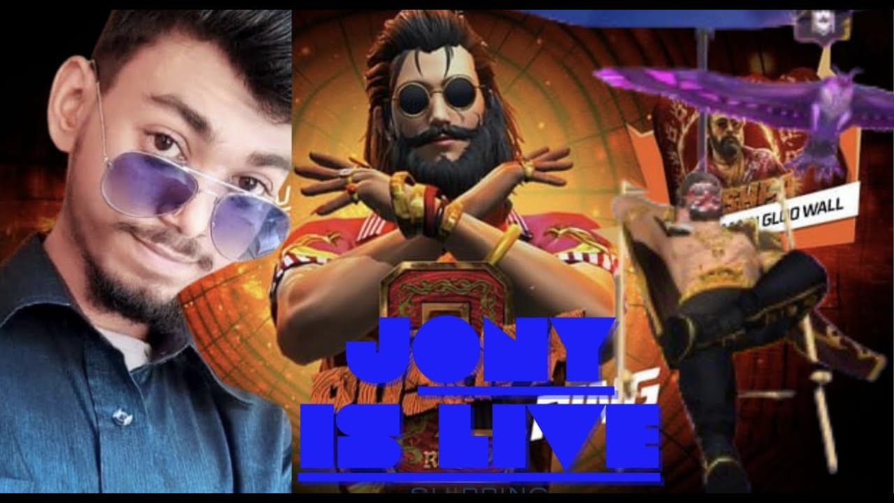 JONY BHAI FF IS LIVE ON GRANDMASTER PUSH GUILD TEST #free fire #gyan ...
