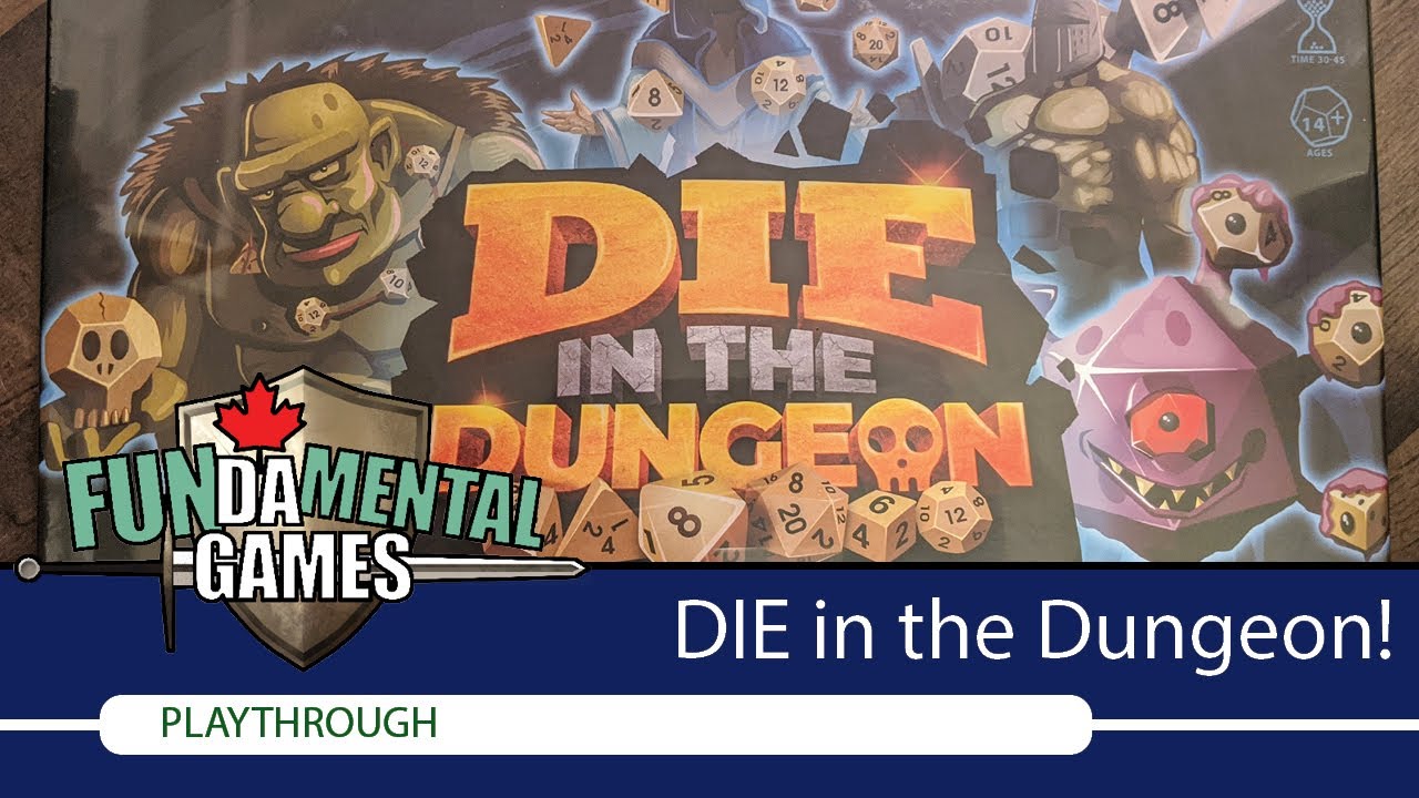 DIE in the Dungeon Demo of Final Production of Game
