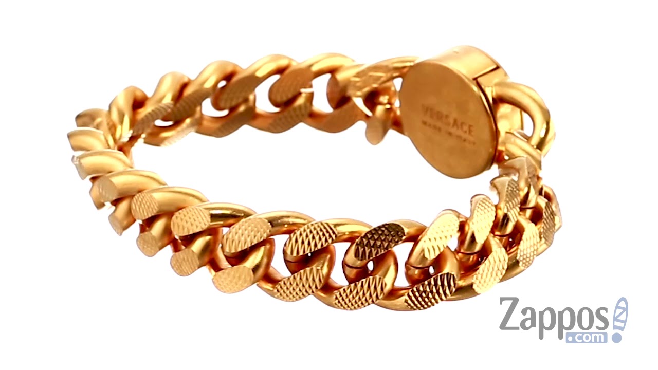 納得できる割引 VERSACE Gold Medusa Chain Bracelet kids-nurie.com