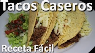 Como Hacer Tacos Caseros De Carne - Tacos Mexicanos Receta Colombiana Facil