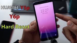 Hard Reset Huawei Y5p /Y6p Unlock Password/ طريقة عمل فورمات لهاتف هواوي واي 6ب