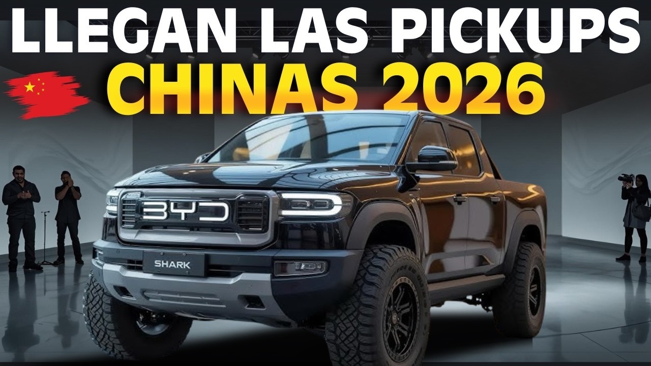 10 PICKUP'S CHINAS que están ROMPIENDO el MERCADO INTERNACIONAL