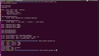 python2 class , getattr setattr  AttributeError Employee instance has no attribute 'age'