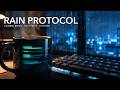 RAIN PROTOCOL | Cyberpunk Coding Music | Dark Ambient for Deep Focus &amp; Programming