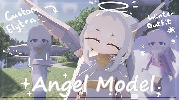 Yes Steve Model | Angel 😇 #minecraft #minecraftmodding #yesstevemodel