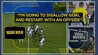 VAR Referees Mic'd Up: Hear How They Call an Offside Goal