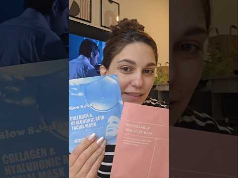 مقارنة ماسك الكولاجين الكوري مع تقليده من شي ان كولاجين 
