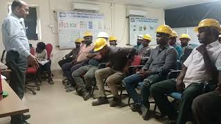 Topic: Safety Induction Training. Project: BHEL Thermal Power Plant Central Government. India