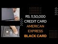 Unboxing the american express centurion  black card in india