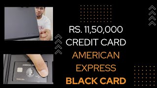 Unboxing The American Express Centurion - Black Card In India