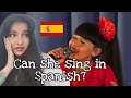 Spanish woman reacts to @diana ankudinova / Me voy / Can she sing in Spanish?