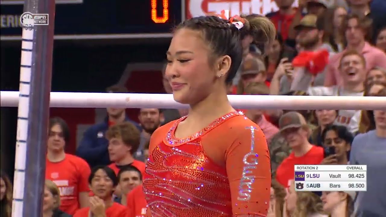 Sunisa Lee Transitioning from Olympic Gold to the Auburn Tigers