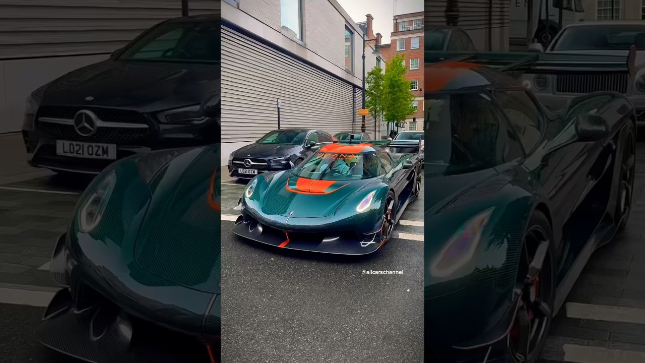 Koenigsegg Jesko in London