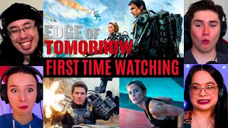 REACTING to *Edge of Tomorrow* WHAT A MASTERPIECE!! (First Time Watching) Sci-fi Movies image