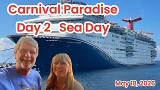 Carnival Paradise To Cozumel Day 2 Sea Day
