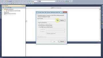 Bài 01 Thiết kế cơ sở dữ liệu trên Visual Studio IDE