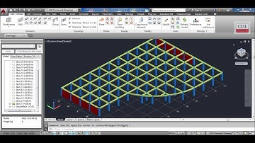 AutoCAD Structural Detailing-ASD Formwork  for Concrete Building 02/03