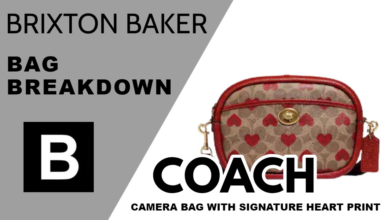 Valentine's Day Gifts From Coach Signature Canvas Heart Print