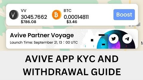 AVIVE APP KYC AND WITHDRAWAL GUIDE (LIVE WITHDRAWAL) #avivemining
