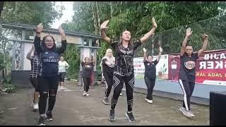 Senam kreasi SATRU DJ REMIX ||TIKTOK VIRAL|| GUSTI KULO PUN MANUT DALANE😂
