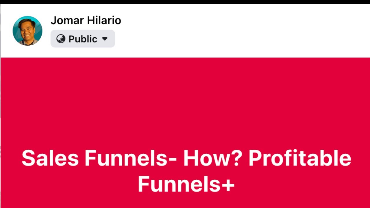 Sales Funnels- How? Profitable Funnels+ - YouTube