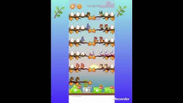 Birds puzzle sort game #game #puzzle #birds #bird #gameswithbrainsbd #puzzlegame