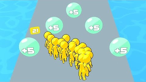 Runner Pusher - All Levels Gameplay Android, iOS