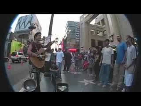 Jord Peck -One man band Hollywood - My Generation ...