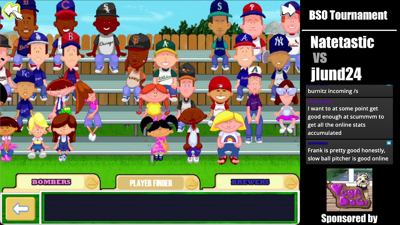 Backyard Baseball Online Tournament! Semifinals and Finals YouTube