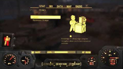 Power Armor Suit HUD & Menu: Fallout 4