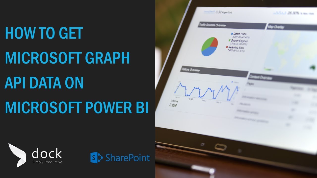 How to get Microsoft Graph API data on Microsoft Power BI - YouTube