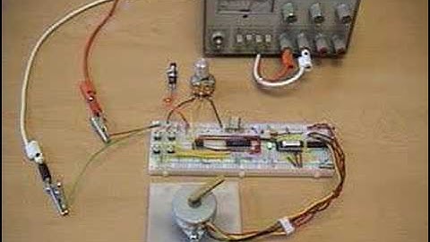 stepper motor PIC-based position and speed controller