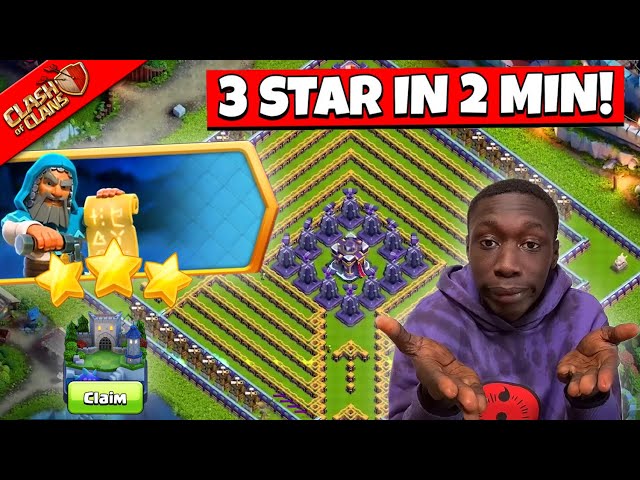 Dark Ages King Challenge #clashofclans #trampledamage #coc #new