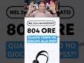 QUANTO TEMPO ho giocato alla PS5? #shorts