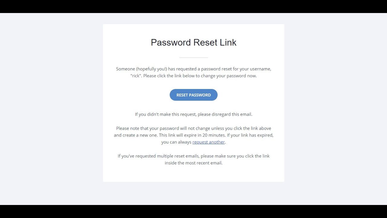 Configure Password Reset in m-Power - YouTube