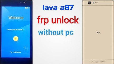 Lava A97 FRP Reset (Gmail verification bypass) 100%working