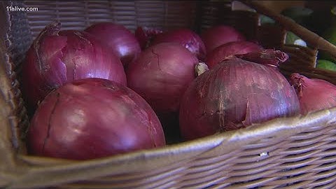 CDC: Red onions a source of salmonella outbreak