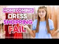 Homecoming DRESS SHOPPiNG Fail!?