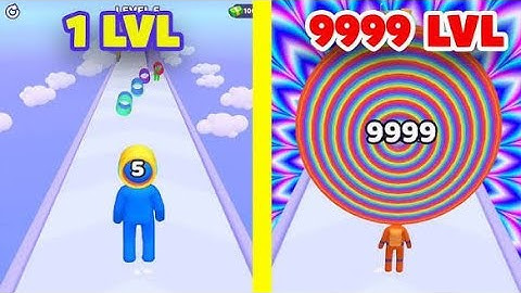 Noob vs Pro . Noob Layer Man run Vs Pro Layer Man  android max level gameplay walkthrough Ep-02