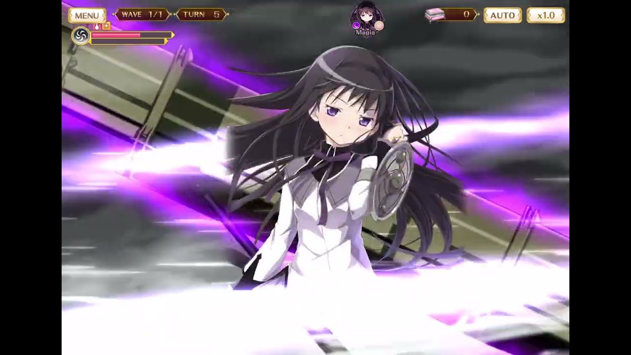 マギレコ】暁美ほむら マギア「ミサイルによる集中砲火」 - YouTube