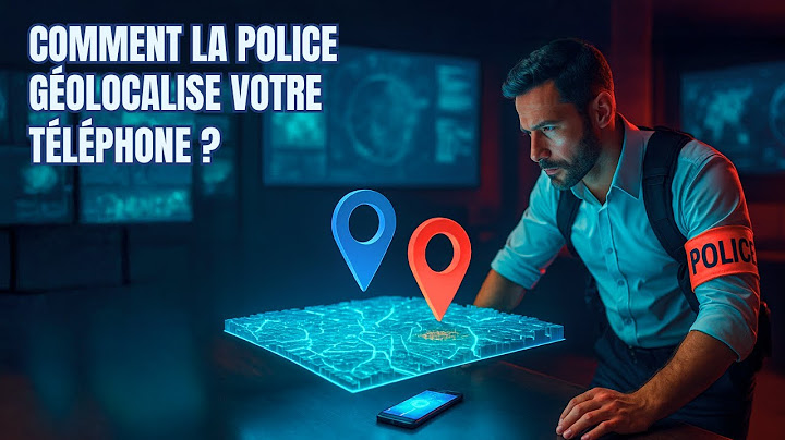How does the police geolocate your phone?