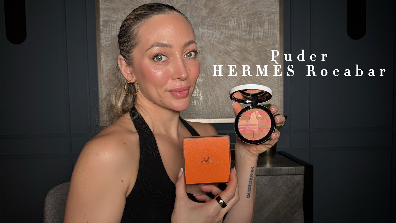 Puder HERMÈS ROCABAR. Czy warto wydać aż 500zł?! | CAMILLA TRYBALA