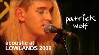 Patrick Wolf - Acoustic 3ONStage at Lowlands 2009